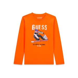 Long Sleeve T-Shirt Child Guess 6BI11-K5732 image-0
