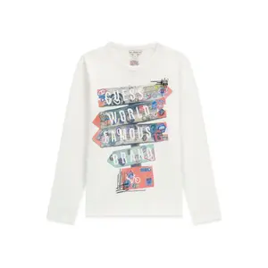 Long Sleeve T-Shirt Child Guess L6BI20-K5746 image-0