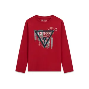 Long Sleeve T-Shirt Child Guess 6BI21-K5747 image-0