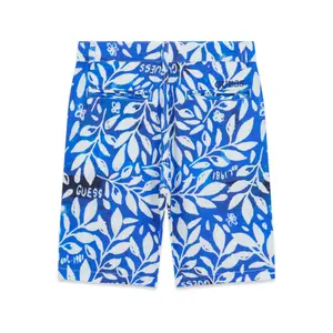 Linen and viscose shorts for children Guess image-1