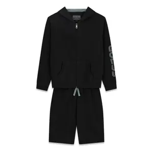 Children's hooded sweatshirt + shorts set Guess image-0