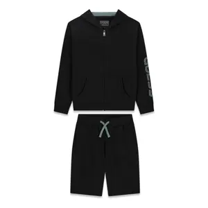 Children's hooded sweatshirt + shorts set Guess image-1