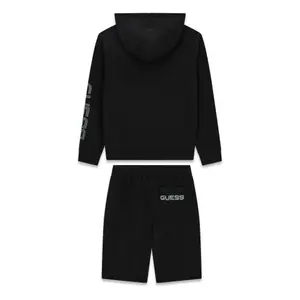 Children's hooded sweatshirt + shorts set Guess image-2