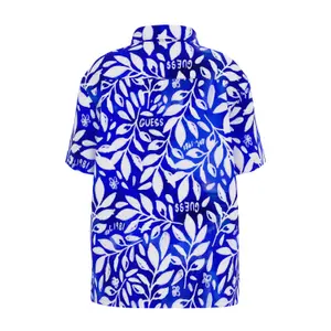 Φανέλα κοντομάνικη oversized από βισκόζη για παιδιά Guess image-1