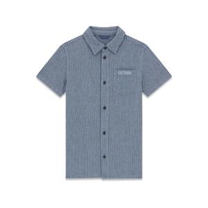 Short-sleeved shirt in seersucker enfant Guess Seersucker