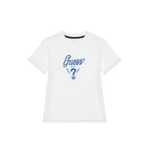 Παιδικό oversized T-shirt με λογότυπο Guess image-0