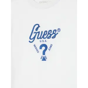 Παιδικό oversized T-shirt με λογότυπο Guess image-2