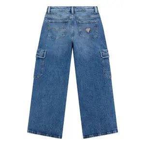 Jeans cargo oversize bambino Guess image-1