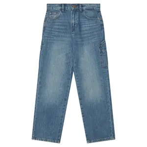 Relaxed Fit Worker Jeans Child Guess image-0