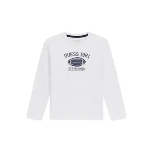 Long Sleeve T-Shirt Child Guess Logo L6YI06-K3714 image-0