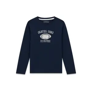 Long Sleeve T-Shirt Child Guess Logo L6YI06-K3714 image-0