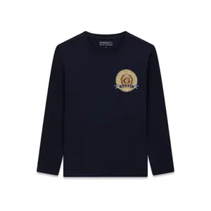 Long Sleeve T-Shirt Child Guess Logo L6YI08-K3717 image-0