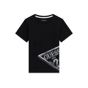 T-shirt logo triangulaire enfant Guess Logo image-0