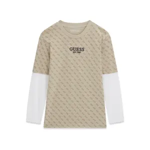 Children's oversized long-sleeved T-shirt Guess image-0