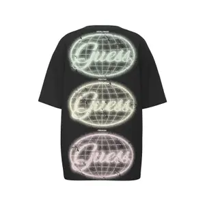 Camiseta oversize de manga larga infantil Guess GMT Dye image-1
