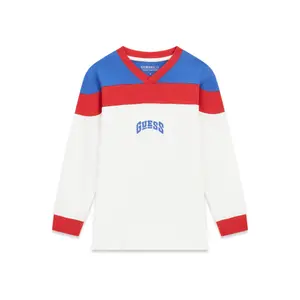 Children's oversized long-sleeved T-shirt Guess image-0
