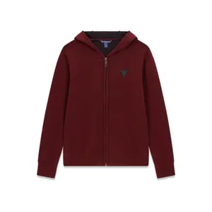 Hooded sweatshirt with zipper Guess image-0