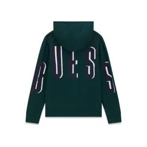 Hooded sweatshirt with zipper Guess image-1