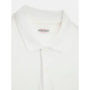 Embroidered polo shirt Guess Logo image-6
