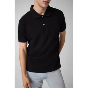 Embroidered polo shirt Guess Logo image-4