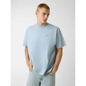 Oversized T-Shirt Guess Mini Triangle image-1