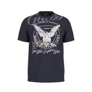 T-shirt Guess LIVE WELL image-0