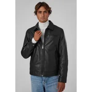 Veste en cuir Guess Aviator image-5