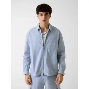 Zateplená košile na zip Guess image-1