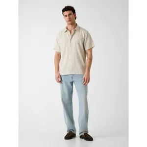 Short-sleeved striped shirt Guess Redford image-3