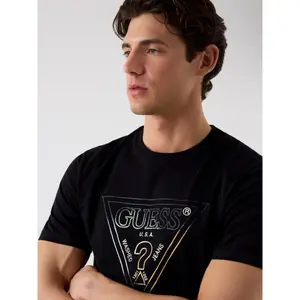 T-shirt Guess Triangle HD image-4