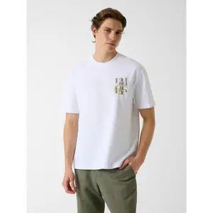 T-shirt oversize Guess Japan Signs image-1