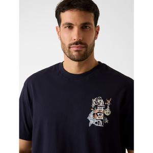 Oversized T-shirt Guess Japan Signs image-2