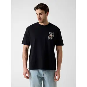 Oversized T-shirt Guess Japan Signs image-1