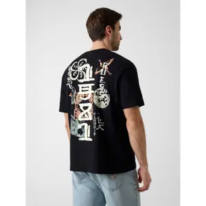 Oversized T-shirt Guess Japan Signs image-2