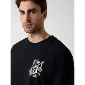 Oversized T-shirt Guess Japan Signs image-4