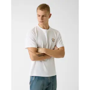 T-shirt with embroidered logo Guess image-1