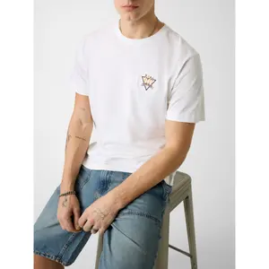 T-shirt with embroidered logo Guess image-3