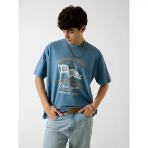 Printed oversized T-shirt Guess image-1