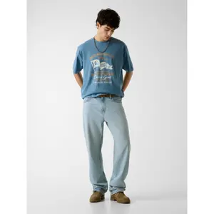 Printed oversized T-shirt Guess image-2