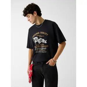 Printed oversized T-shirt Guess image-1