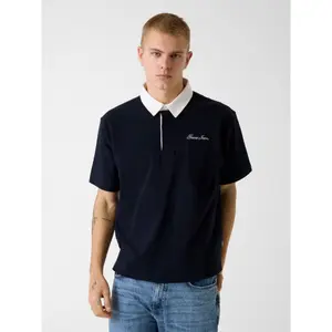 Oversized polo shirt Guess image-1