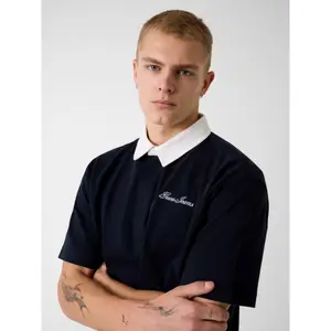 Oversized polo shirt Guess image-4