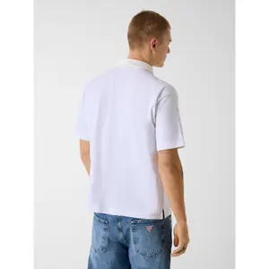 Oversized polo shirt Guess image-3