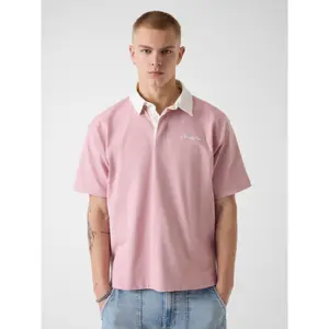 Oversized polo shirt Guess image-1