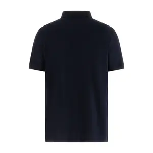 Washed pocketed embroidered polo Guess image-1