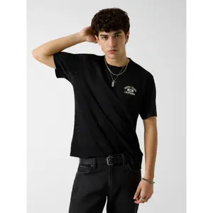 Mesh T-shirt Guess Regular Fit image-1