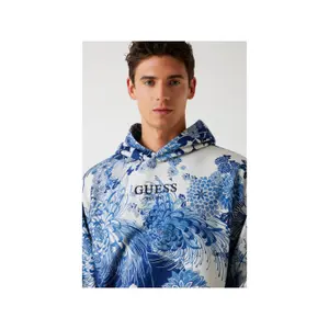 Hooded sweatshirt Guess Allover Print image-4