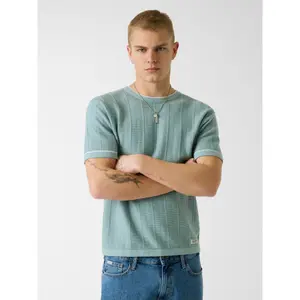 Round neck sweater Guess Stitched image-1