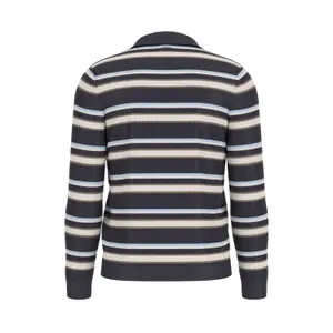 Long sleeve polo shirt Guess Multi Stripe Stanton image-1