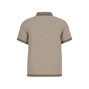 Textured button t-shirt Guess Ryden image-1